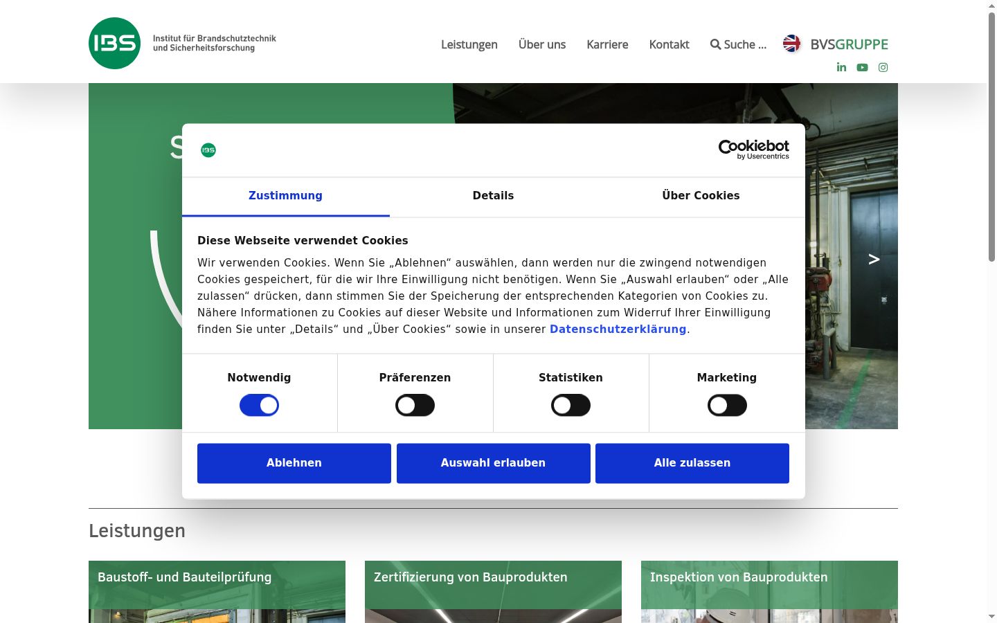 Sutikimo reklamjuostės, rodytos prieš bet kokią sąveiką, ekrano kopija