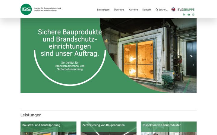 Screenshot of ibs-austria.at