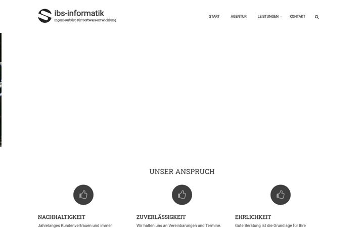 Screenshot of ibs-informatik.de