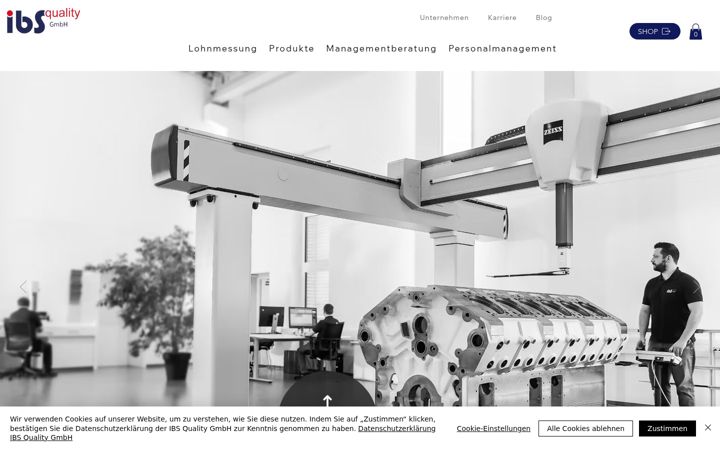 Screenshot of ibs-scantech.de