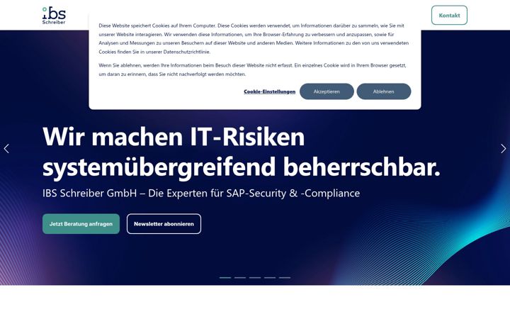 Screenshot of ibs-schreiber.de