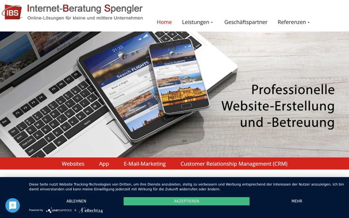 Screenshot of ibs-spengler.de