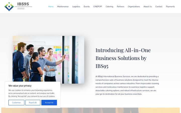 Screenshot of ibs95.com