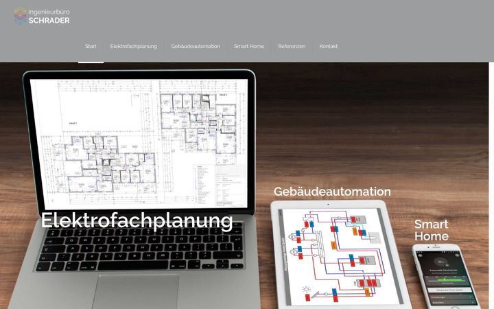 Screenshot of ibschrader.de