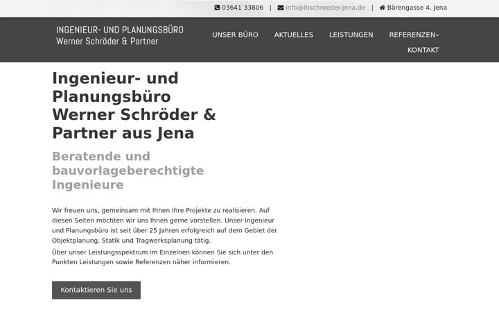 Screenshot of ibschroeder-jena.de