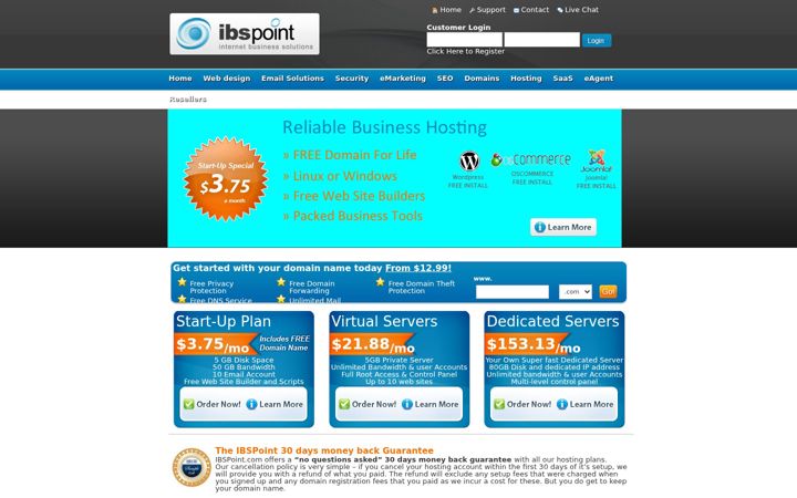 Screenshot of ibspoint.com