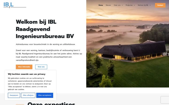 Screenshot of ibtl.nl