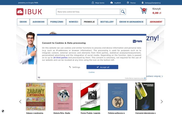 Screenshot of ibuk.pl