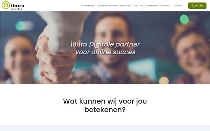 Screenshot of iburo.nl