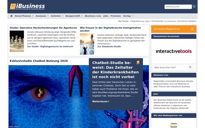 Screenshot του ibusiness.de