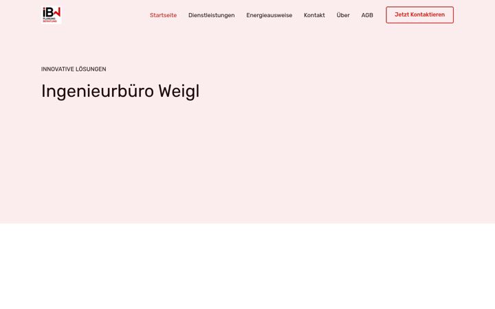 Képernyőkép: ibweigl.com