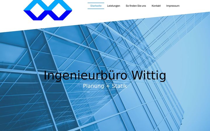 Screenshot of ibwittig.de