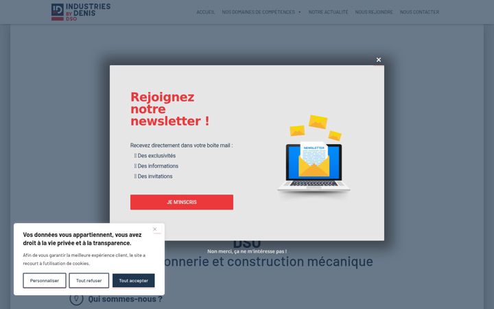Screenshot of ibyd-dso.fr