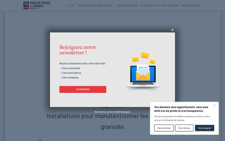 Screenshot of ibyd-sertac.fr