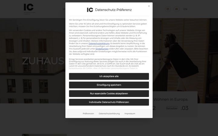 Képernyőkép: ic-campus.com