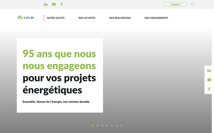 Screenshot of ic-entreprises.com