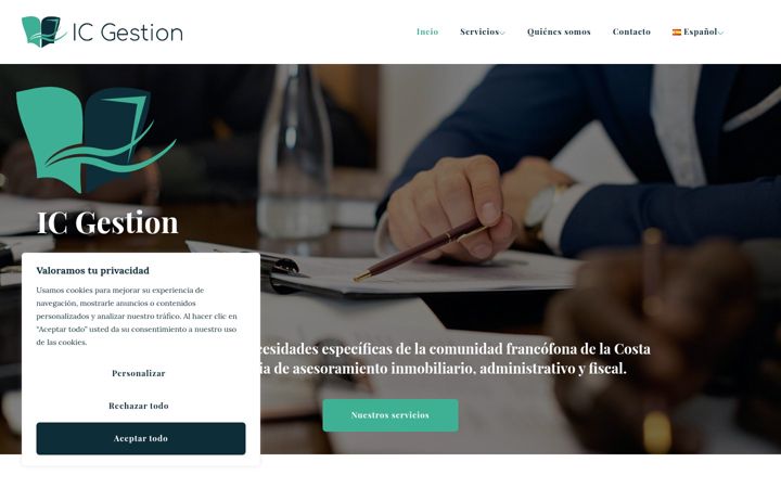Screenshot of ic-gestion.com