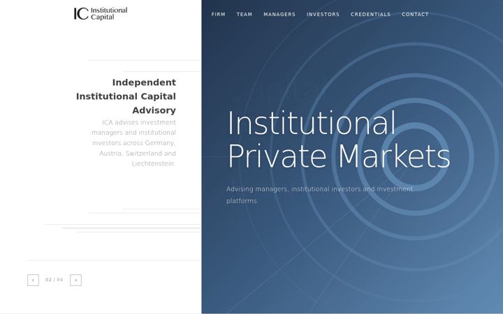Screenshot of ic-ica.com