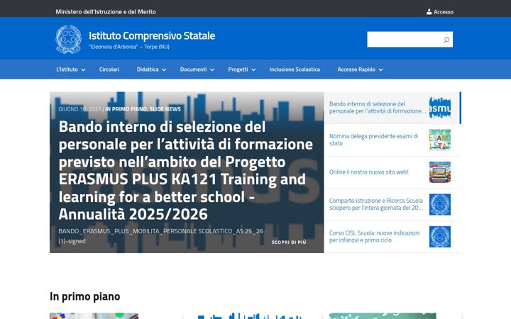 Screenshot of ic-torpe.it