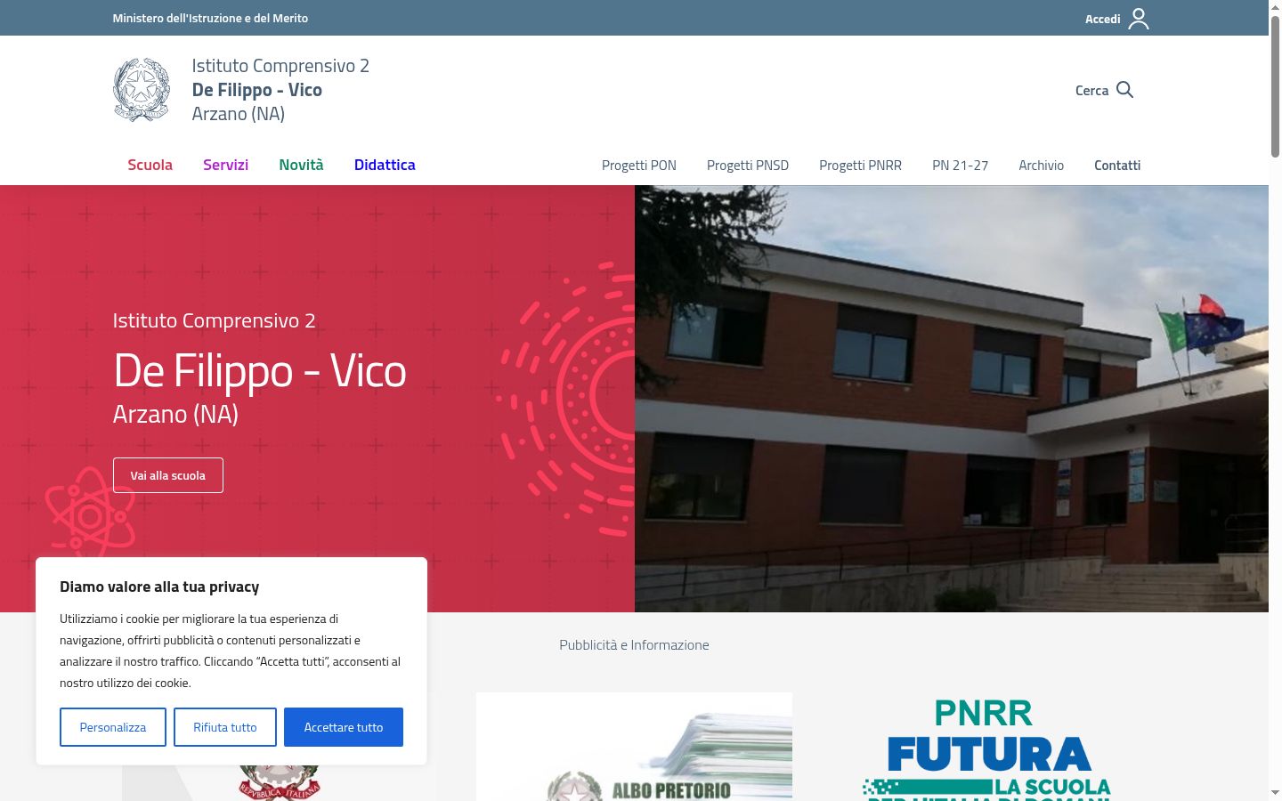 Screenshot tal-banner tal-kunsens muri qabel kwalunkwe interazzjoni