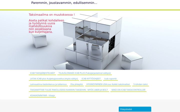 Screenshot of icab.fi