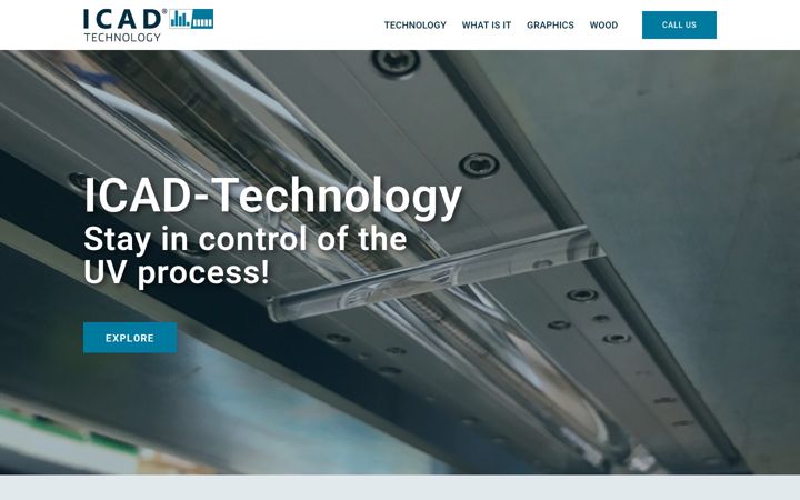 Screenshot of icad-technology.com
