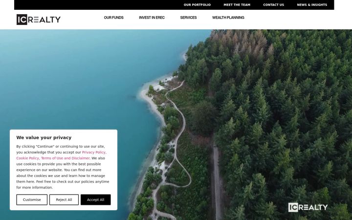 Screenshot of icaifm.com
