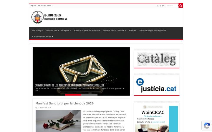 Screenshot of icam.net