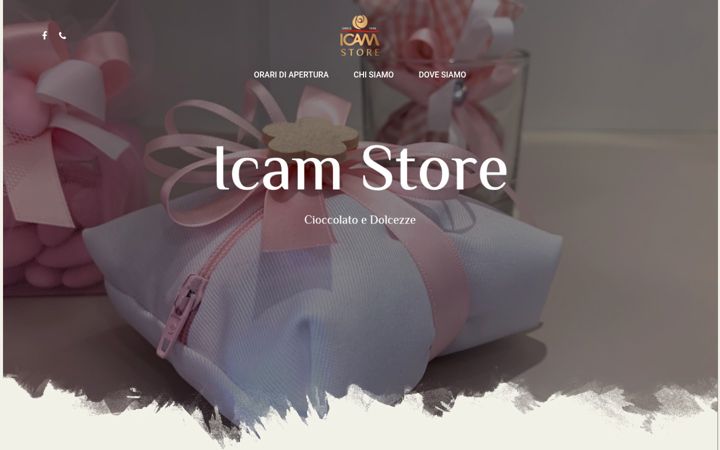 Screenshot of icamstore.it