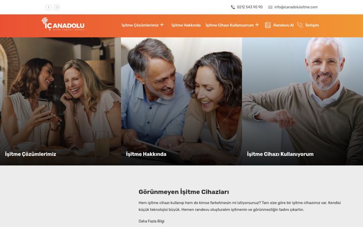Screenshot of icanadoluisitme.com