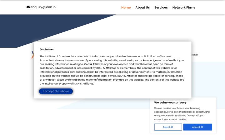 Screenshot of icanaffiliates.com