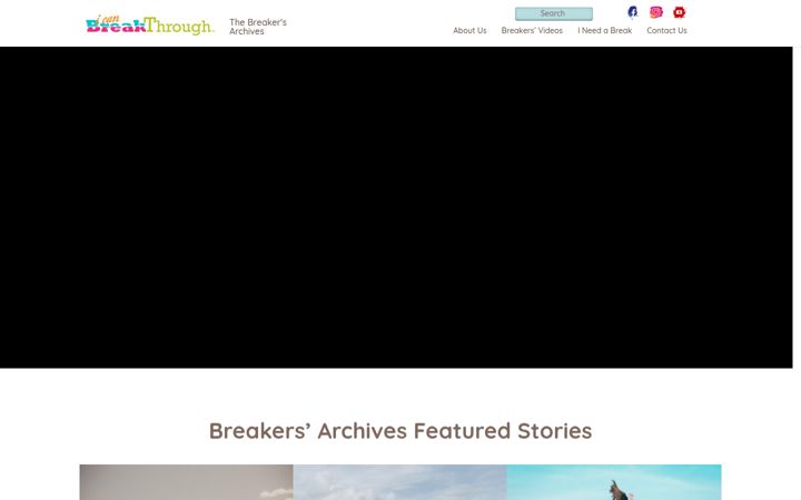 Screenshot of icanbreakthrough.com