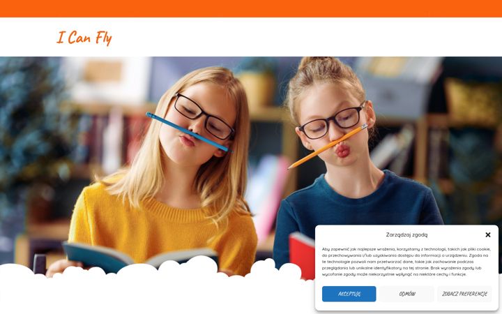 Screenshot of icanfly.szkola.pl