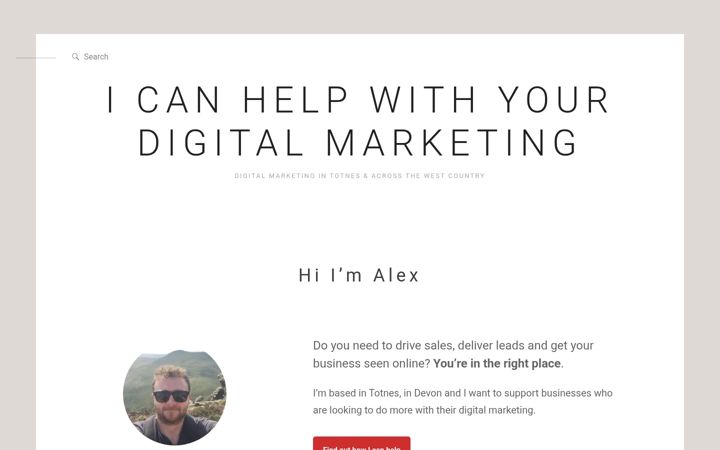 Screenshot of icanhelp.digital
