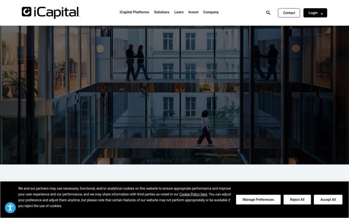 Screenshot of icapital.com