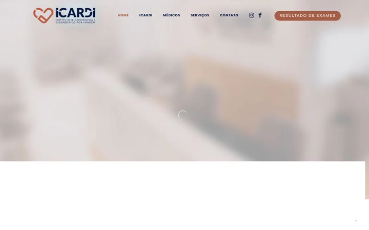 Screenshot of icardi.com.br