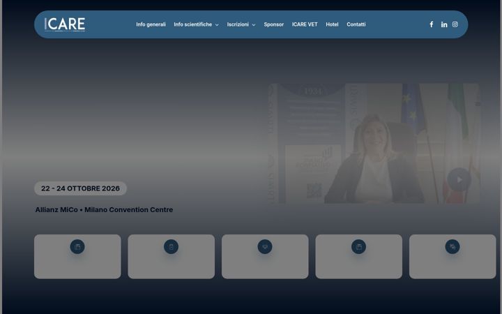 Screenshot of icarecongress.com