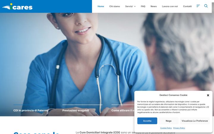 Screenshot of icarescdi.com