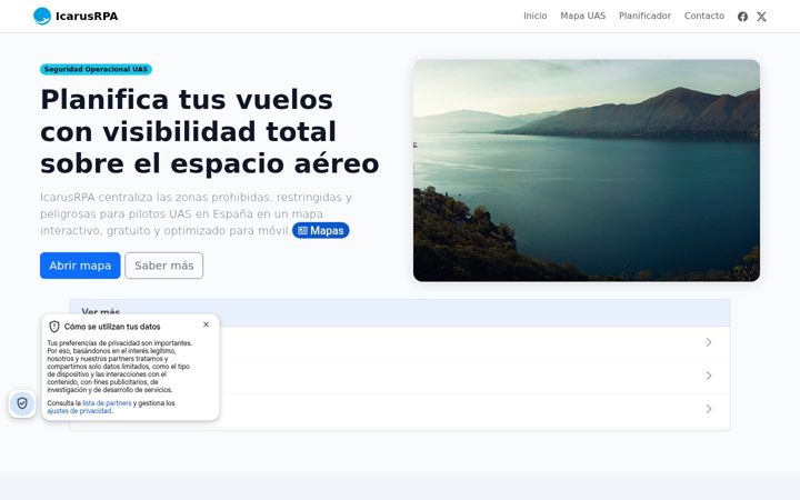 Screenshot of icarusrpa.info