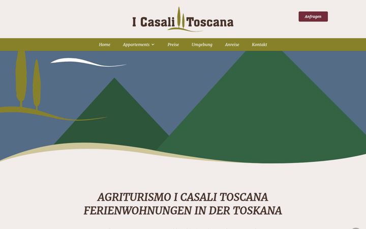 Screenshot of icasalitoscana.com