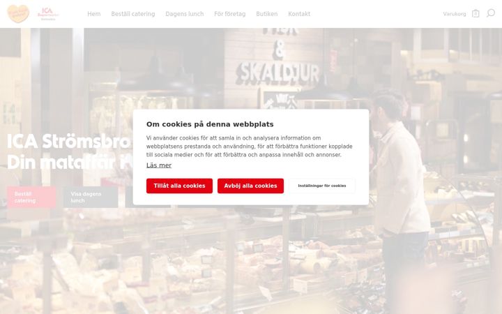 Screenshot of icastromsbro.se