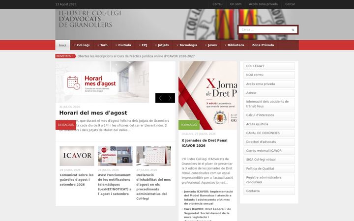 Screenshot of icavor.cat