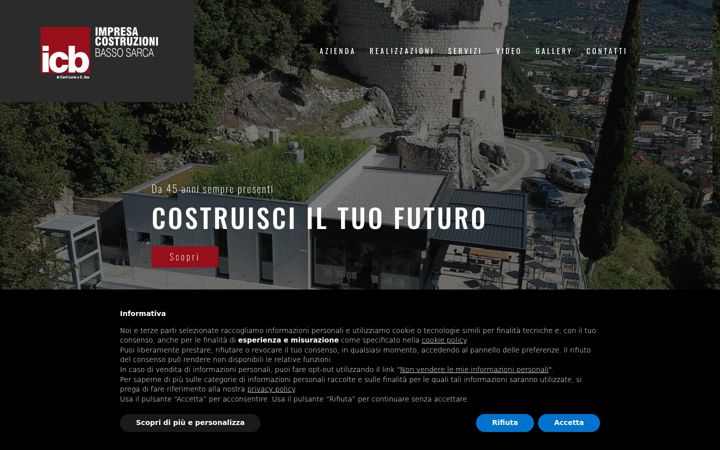 Screenshot of icbarco.com