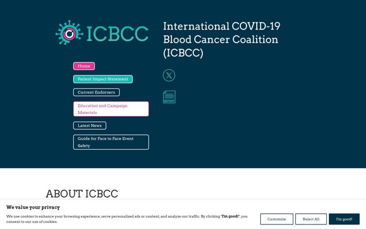 Screenshot of icbcc.info