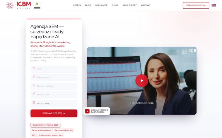 Screenshot of icbm.pl