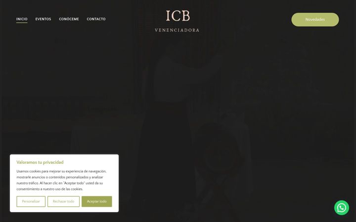 Screenshot of icbvenenciadora.com