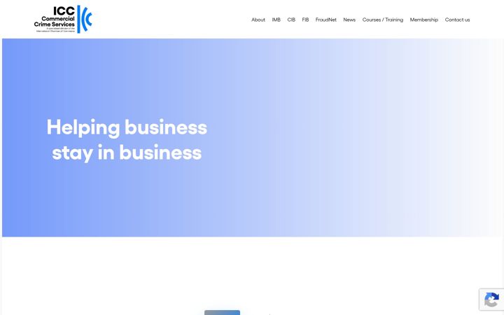 Screenshot of icc-ccs.org
