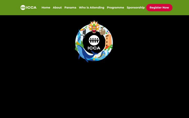 Screenshot του iccacongress.org
