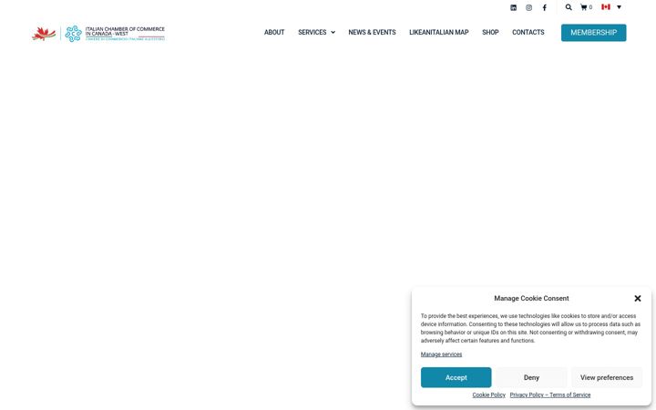 Screenshot of iccbc.com