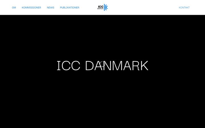Screenshot of iccdanmark.dk